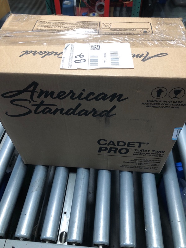 Photo 4 of ***USED - LIKELY MISSING PARTS - UNABLE TO VERIFY FUNCTIONALITY***
American Standard 4188A004.020 Cadet Pro Toilet Tank, White, 3