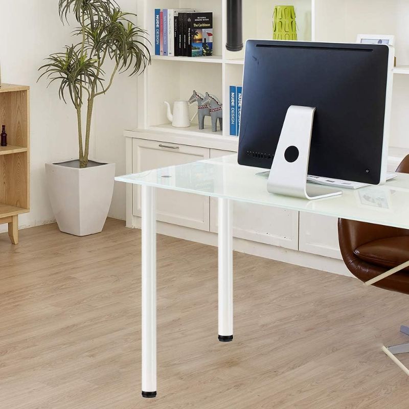 Photo 1 of ***STOCK PHOTO FOR REFERENCE ONLY - ACTUAL ITEM MAY DIFFER - SEE COMMENTS***
Roughly 30 inch Adjustable Tall Metal Desk Legs, Set of 2