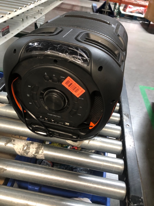 Photo 4 of ***HEAVILY USED AND DIRTY - NO PACKAGING - MISSING MICROPHONE - SEE PICTURES***
Maxpower MPD592 12 Woofer Bluetooth Karaoke Trolley Speaker With Dancing Led Lights
