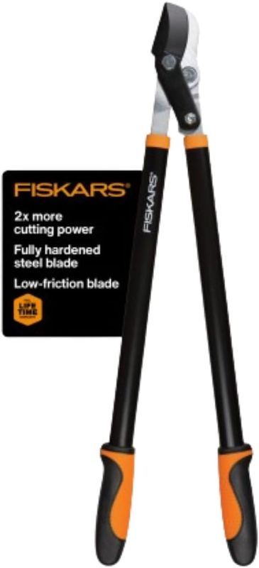 Photo 1 of ***Bundle 8 Pack***Fiskars 28" Power-Lever Garden Bypass Lopper and Tree Trimmer - Sharp Precision-Ground Steel Blade for Cutting up to 1.75" Diameter
