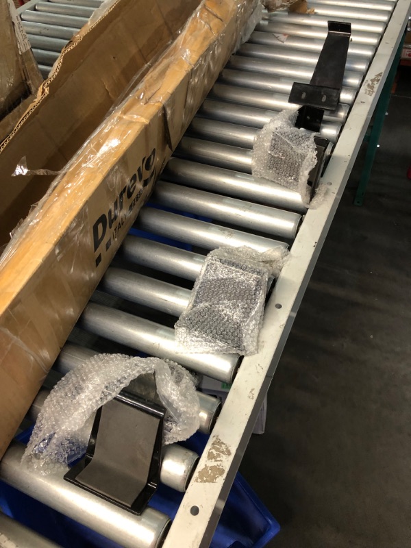 Photo 1 of ***USED - PREVIOUSLY OPENED - PARTS LIKELY MISSING***
Truck Rack with Two Cross Bars and Four Brackets for Pickup Bed, Universal Aluminum Black Bar Length Adjustable from Min 49” to Max 64” Works with Tonneau Cover That Mounts on Top of Rails