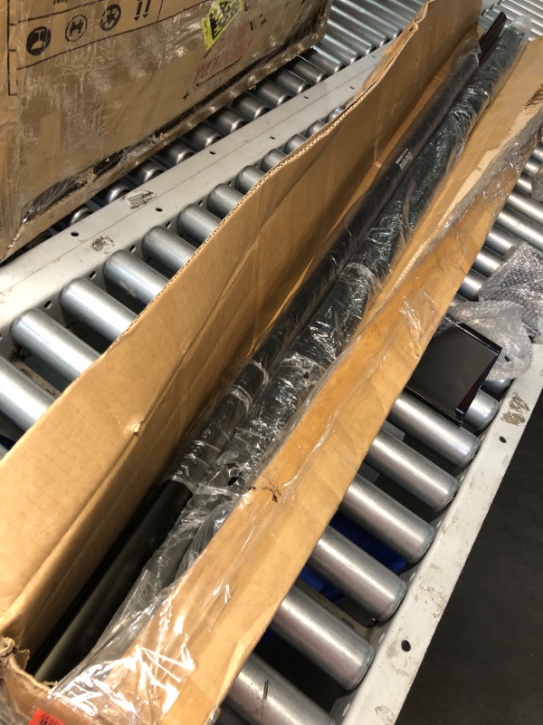 Photo 1 of ***USED - PREVIOUSLY OPENED - PARTS LIKELY MISSING***
Truck Rack with Two Cross Bars and Four Brackets for Pickup Bed, Universal Aluminum Black Bar Length Adjustable from Min 49” to Max 64” Works with Tonneau Cover That Mounts on Top of Rails
