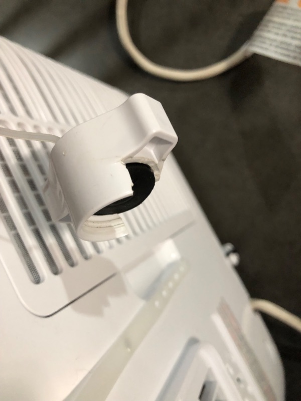 Photo 3 of ***USED - MAJOR DAMAGE - SEE PICTURES - UNABLE TO TEST - NO PACKAGING - PARTS LIKELY MISSING***
BLACK+DECKER Air Conditioner, 14,000 BTU Air Conditioner Portable for Room up to 700 Sq. Ft. with Remote Control, White White - 14,000 BTU 1 Count (Pack of 1)