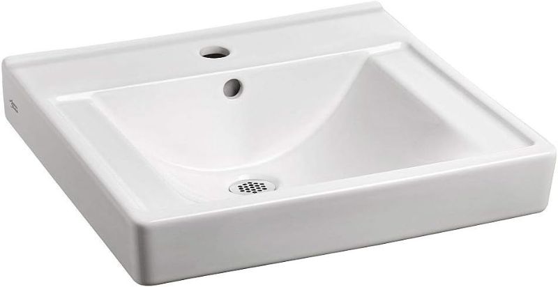 Photo 1 of ***STOCK PHOTO REFERENCE ONLY***American Standard 9024001EC.020 Decorum Wall-Hung Bathroom Sink, White