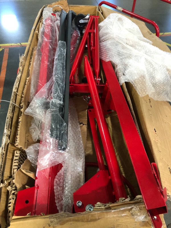 Photo 3 of (READ FULL POST) 11 ft. Black and Red Drywall Lift Panel Lift Drywall Panel Hoist Jack Lifter
