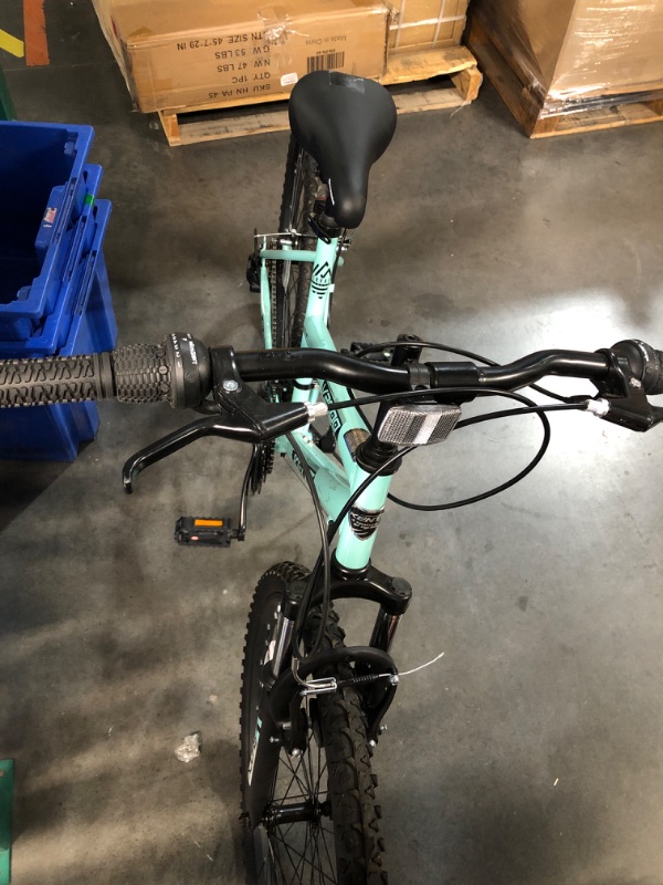 Photo 2 of ***STOCK PHOTO REFERENCE ONLY***
Aqua/ teal color ---KENT mountain bike 24inches aluminum frame