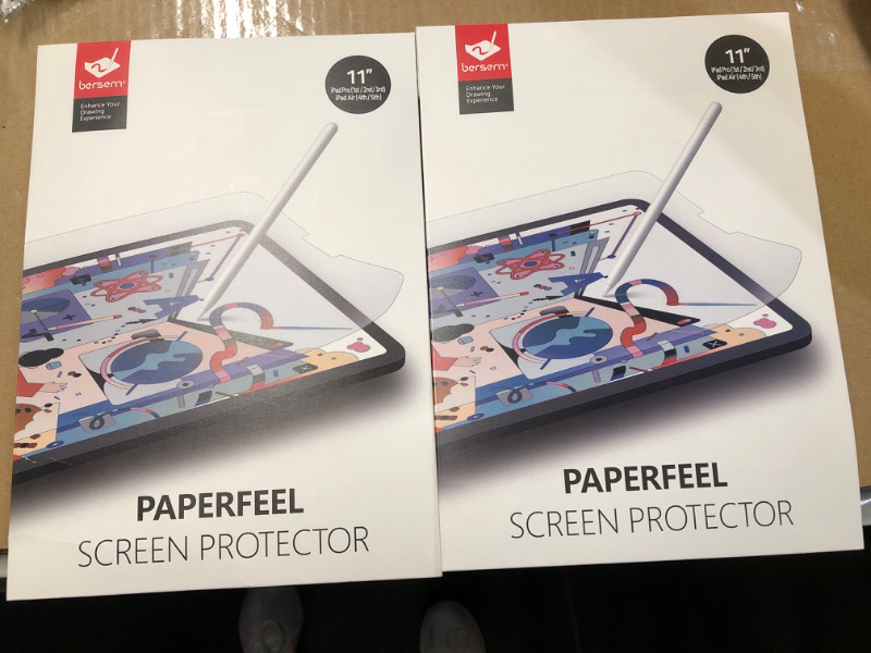 Photo 1 of **BUNDLE**(2 qty) bersem [2 Pack Tempered Glass Screen Protector Compatible with Nintendo Switch OLED 7 inch 2021, Auto Alignment Kit/9H Hardness/Transparent HD Clear/Anti-Scratch/Bubbles Free/High Response