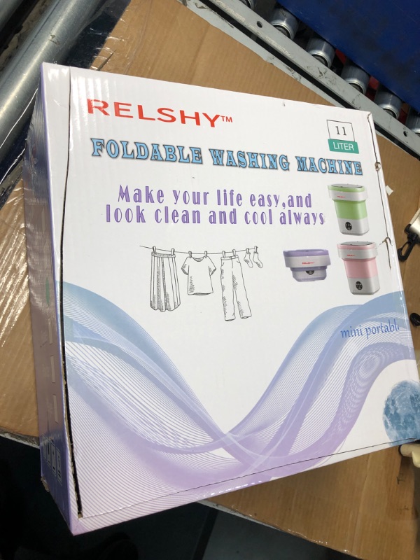 Photo 2 of ***USED - DIRTY - POWERS ON - UNABLE TO TEST FURTHER - SEE PICTURES***
Mini portable washing machine and dryer, portable washer and dryer, apartment washer and dryer, mini washer machine, portable laundry machine with drain basket, foldable portable washe