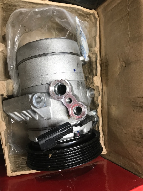 Photo 2 of ***USED NOT ABLE TO TEST***A-Premium Air Conditioner AC Compressor with Clutch Compatible with Ford Fusion 2006-2012, Lincoln MKZ 2010, Zephyr 2006, Mercury Milan 2006-2011, 5" Diameter Pulley