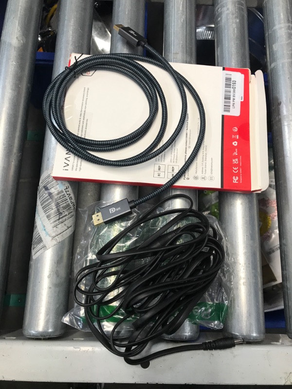 Photo 1 of ***NON REFUNDABLE 2 CABLE BUNDLE***
Extension Cable Replacement 16ft Black &DisplayPort Cable, 6.6ft 