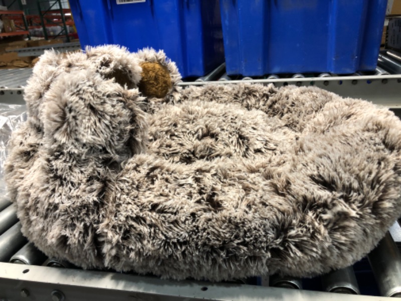 Photo 3 of *** STOCK PHOTO ONLY*** Calming Donut Dog Bed Small Anit-Anxiety Marshmellow Fluffy Faux Fur Cushion