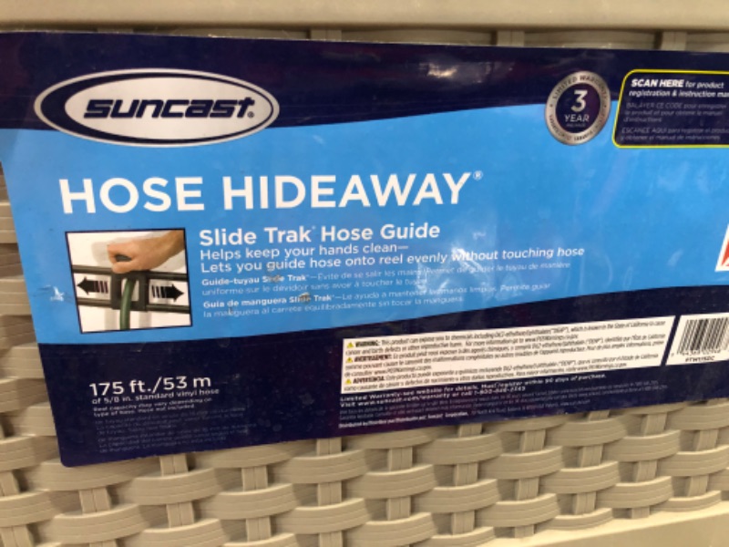 Photo 5 of *** LOOK AT NOTES*** Suncast Hose Hideaway Plastic 175-ft Hideaway Hose Reel