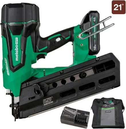 Photo 1 of **PARTS ONLY**NON REFUNDABLE**
Metabo HPT 3.5-in 21-Degree Cordless Framing Nailer (BAG, Battery & Charger Included)