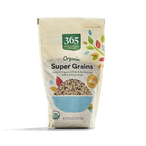 Photo 1 of ***NON REFUNDABLE*** 4 PACK BEST BY 2/5/25 365 by Whole Foods Market, Super Grains Organic, 16 Ounce