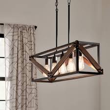 Photo 1 of ***USED - LIKELY MISSING PARTS - UNABLE TO VERIFY FUNCTIONALITY***
Kichler Barrington 5-Light Distressed Black Farmhouse Dry rated Chandelier