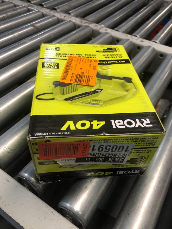 Photo 4 of (READ FULL POST) RYOBI 40V Lithium-Ion Rapid Charger