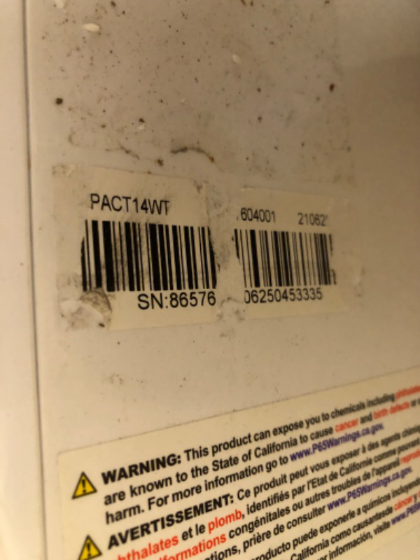 Photo 4 of ***UNIT IS LEAKING***BLACK+DECKER Air Conditioner, 14,000 BTU Air Conditioner Portable for Room up to 700 Sq. Ft.