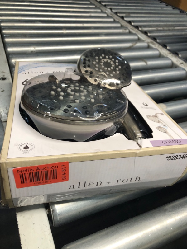 Photo 3 of **NONREFUNDABLE**FOR PARTS OR REPAIR**SEE NOTES**
allen + roth Galway Brushed Nickel 5-in Round Dual/Combo Shower Head 1.8-GPM (6.8-LPM)