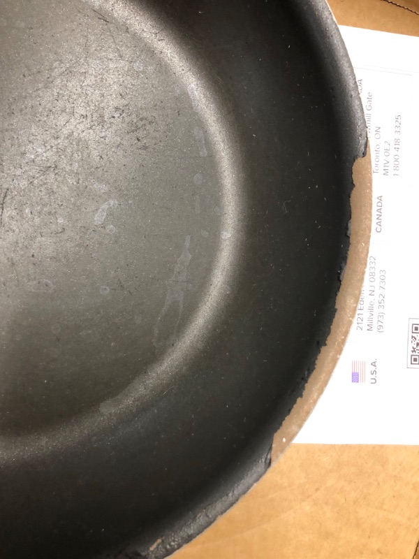 Photo 5 of ***HEAVILY USED - COATING PEELING OFF - SEE PICTURES***
All-Clad D3 3-Ply Stainless Steel Nonstick Fry Pan 10 Inch Induction Oven Broiler Safe 500F Pots and Pans, Cookware Silver Silver 10-Inch