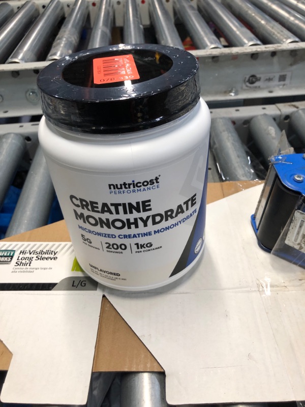 Photo 2 of ***NON REFUNDABLE***Expires on 03/2027 
Nutricost Creatine Monohydrate Powder | Pure Micronized Creatine Monohydrate Powder For Pre- and Post-Workout