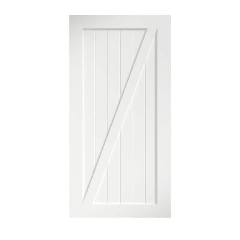 Photo 1 of (READ FULL POST) 42 in. x 96 in. Z-Shape Solid Core White Primed Interior Barn Door Slab
