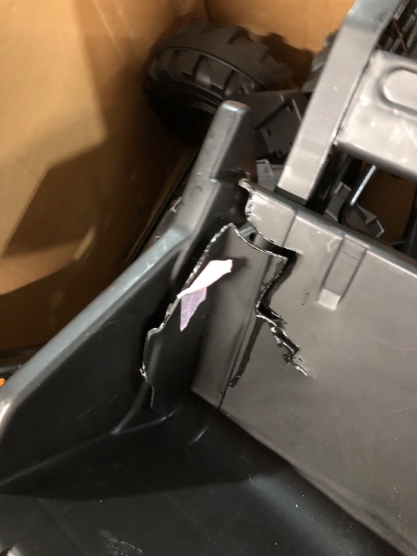 Photo 1 of ***USED - DAMAGED - UNABLE TO TEST - SEE COMMENTS***
3 in 1 Ride on Tractor, Excavator & Bulldozer, 24V Kids Electric Vehicles w/Trailer, Digger, Shovel Bucket, Ride on Car Toys w/Remote Control, 3 Speed, EVA Tires, LED Lights, Yellow