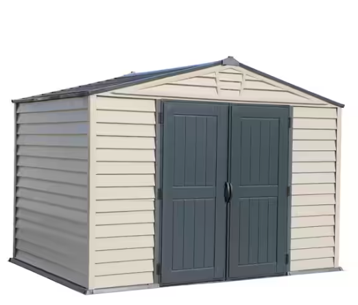 Photo 1 of ***STOCK PHOTO REFERENCE ONLY******MISSING HARDWARE***
10 ft. x 8 ft. Resin Garden Building Shed
