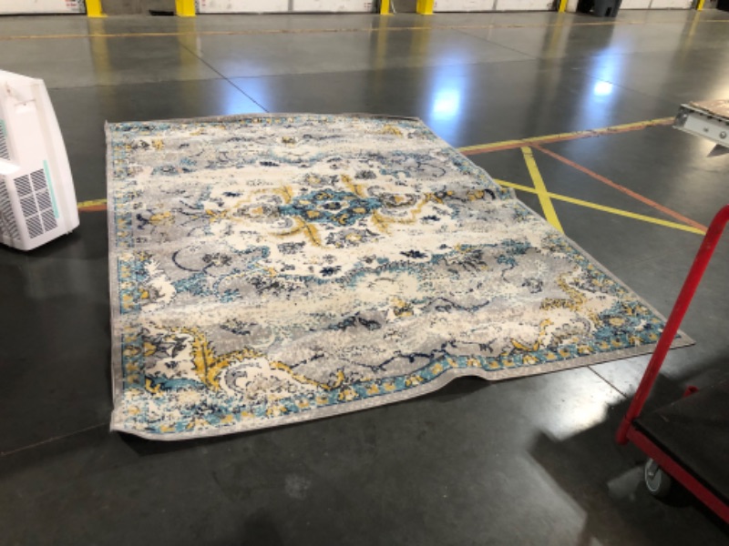 Photo 2 of ***USED - DIRTY - NO PACKAGING - EDGES FRAYED - SEE PICTURES***
World Rug Gallery Distressed Bohemian Area Rug, 7'10" X 10'