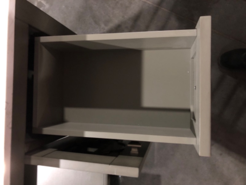 Photo 1 of ***USED - DAMAGED - MISSING PARTS - SEE COMMENTS***
allen + roth Everdene 36-in Gray Undermount Single Sink Bathroom Vanity with Carrera White Engineered Stone Top, 36" x 20" x 34.5"
