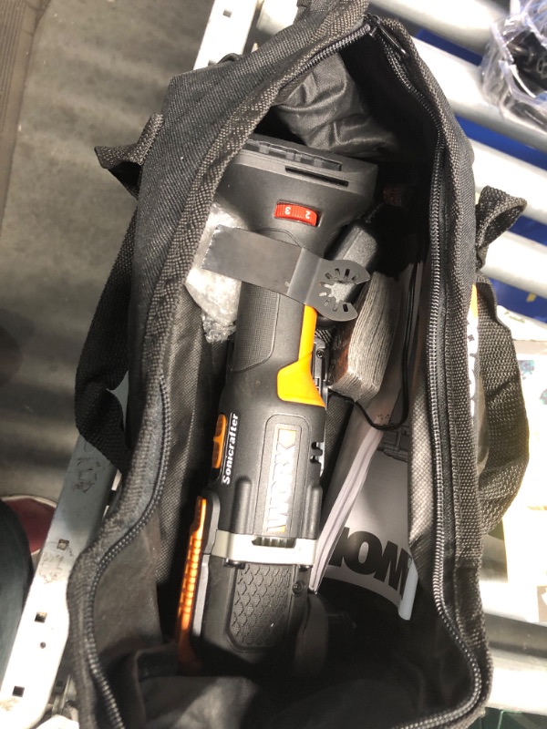 Photo 2 of (BATTERY NOT INCLUDED) 
Worx WX696L 20V Power Share Sonicrafter Cordless Oscillating Multi-Tool