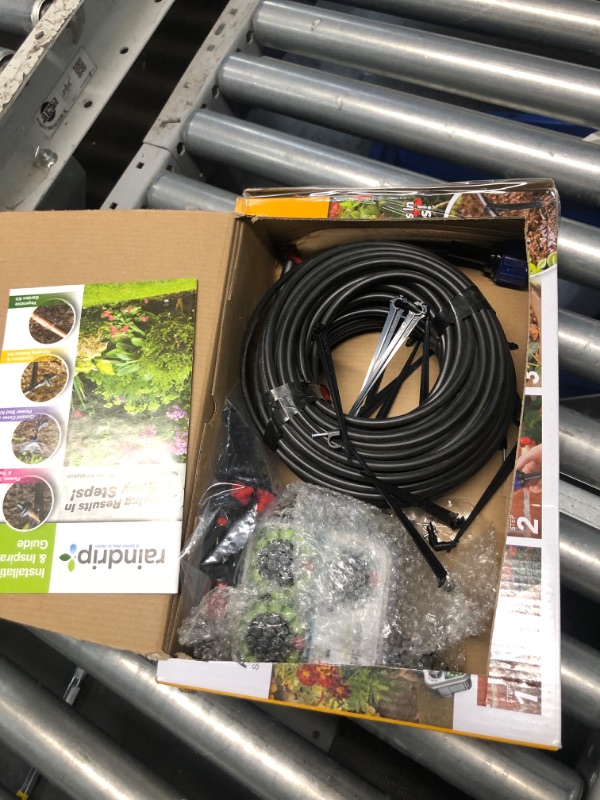 Photo 2 of (READ FULL POST) Raindrip R560DP Automatic Drip Irrigation Watering Kit with Customizable Timer for Containers and Hanging Baskets, Waters up to 20 Plants, Includes 20 PC Drippers, Black Irrigation Drip Kit