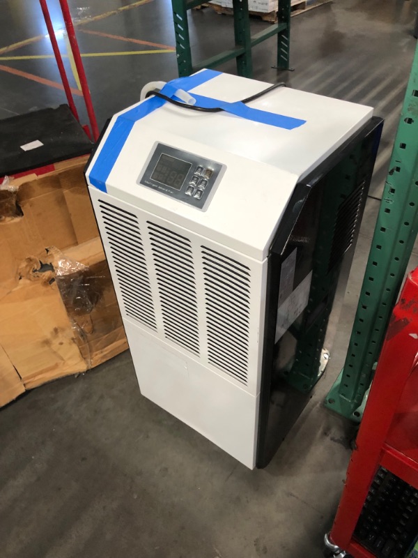 Photo 2 of ***DAMAGED - NO PACKAGING - SEE COMMENTS***
Waykar 216 Pints Large Commercial Dehumidifier with Drain Hose, Dehumidifier in Large Space up to 8500 Sq. Ft for Large Basements, Industrial/Commercial Spaces, Job Sites, Whole House, 5-Year Warranty 216 Pints 