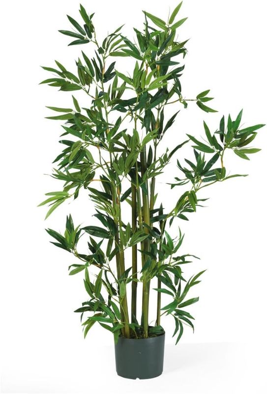 Photo 1 of ***STOCK PHOTO FOR REFERENCE ONLY - ACTUAL ITEM MAY DIFFER - SEE COMMENTS***
Nearly Natural 5040 Bamboo Silk Plant, 4-Feet, Green,49.5" x 9" x 9"