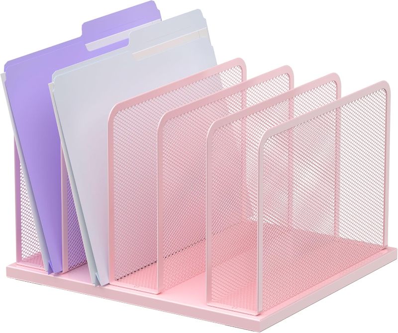 Photo 1 of 
Kuntine.B Desk File Organizer Upright Mesh Desktop