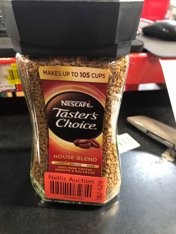 Photo 3 of ***( exp June 2025 )NONREFUNDABLE***Nescafe Taster's Choice House Blend Light Roast Instant Coffee - 7oz
