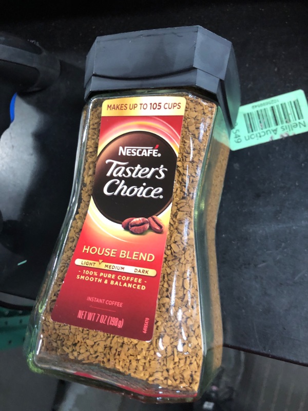 Photo 2 of ***( exp June 2025 )NONREFUNDABLE***Nescafe Taster's Choice House Blend Light Roast Instant Coffee - 7oz
