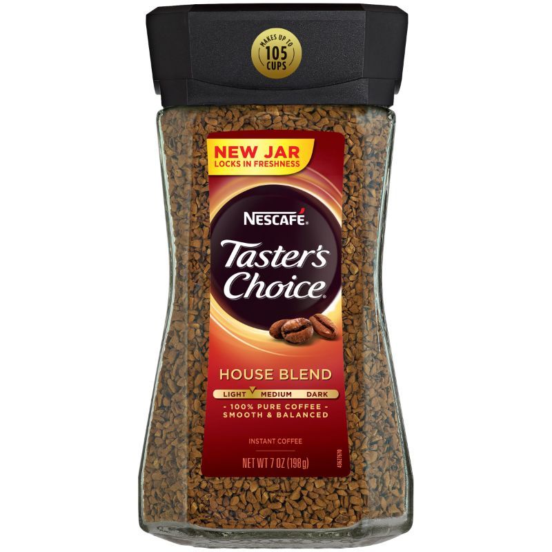 Photo 1 of ***( exp June 2025 )NONREFUNDABLE***Nescafe Taster's Choice House Blend Light Roast Instant Coffee - 7oz
