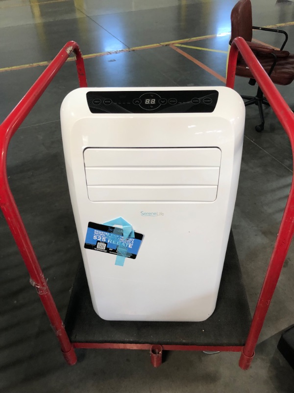 Photo 6 of ***USED - POWERS ON - UNABLE TO TEST FURTHER - NO PACKAGING - SEE PICTURES***
Serenelife Slacht108 Portable Room Air Conditioner and Heater (10,000 BTU)