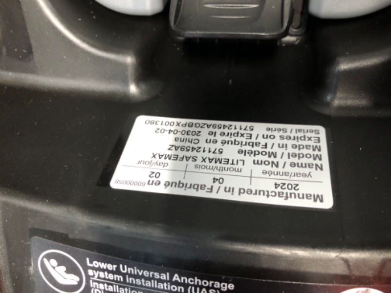 Photo 8 of ***USED - LIKELY MISSING PARTS - UNABLE TO VERIFY FUNCTIONALITY***
Evenflo Pivot Xpand Modular Travel System with LiteMax Infant Car Seat with Anti-Rebound Bar (Sabino Gray)