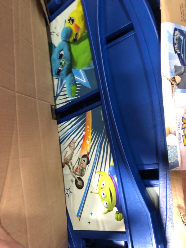 Photo 1 of ***USED MISSING HARDWARE*** Toddler Disney Pixar Toy Story 4 Plastic Kids Bed - Delta Children