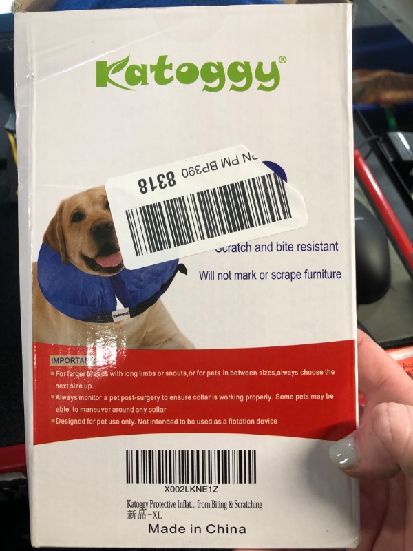 Photo 2 of ***USED*** Katoggy Inflatable Dog Collar, Soft Dog Cone for dogs after surgery, XL