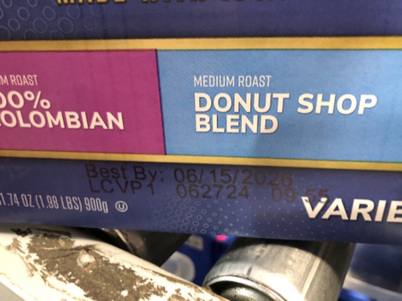 Photo 3 of ***NON REFUNDABLE*** Victor Allen's Coffee Variety Pack (Morning Blend, 100% Colombian, Donut Shop Blend, and French Roast), 96 Count, Single Serve Coffee Pods for Keurig K-Cup Brewers Coffee Favorites Variety 96 Count (EXPIRATION: 6/15/2026)