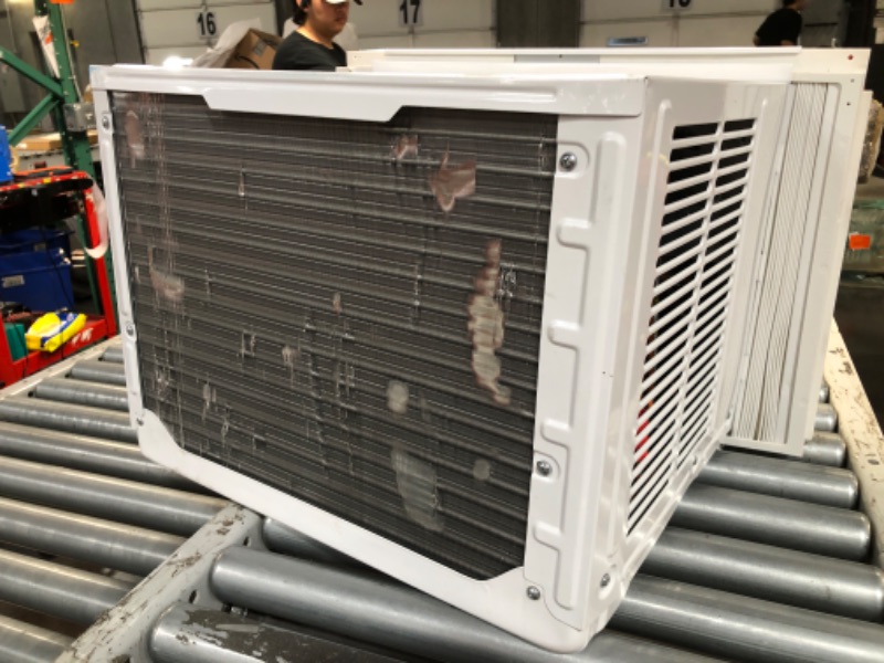 Photo 3 of (minor damage)(no returns) 
***STOCK PHOTO REFERENCE ONLY***
Whirlpool WHAT122-HAW 12,000 230V Air Conditioner with Supplemental Heat, Dehumidifier and Remote, Wall AC Unit for Apartment, Living Medium Rooms 
