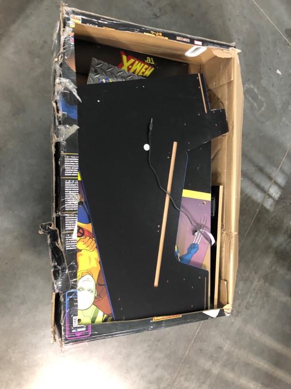 Photo 13 of ***USED - MAJOR DAMAGE - UNTESTED - MISSING PARTS - SEE COMMENTS***
Arcade1Up Marvel Vs. Capcom 2 X-Men ‘97 Edition Deluxe Arcade Machine, Built for Your Home, Over 5-Foot-Tall Cabinet with Over 8 Classic Games