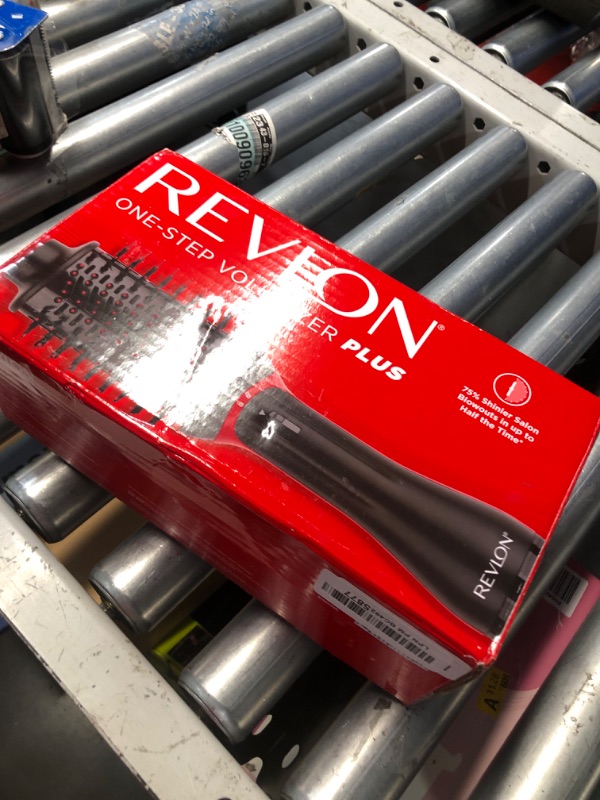 Photo 2 of ***STOCK PHOTO REFERENCE ONLY***REVLON One Step Volumizer PLUS Hair Dryer and Styler | More Volume, Less Damage, and More Styling Control for Easy and Fast Salon-Style Blowouts, Plus Travel Friendly (Black)
