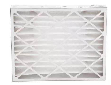 Photo 1 of **MINOR DAMAGE**20 x 25 x 4 Pleated Furnace Air Filter FPR 8, MERV 8 (2-Pack)
