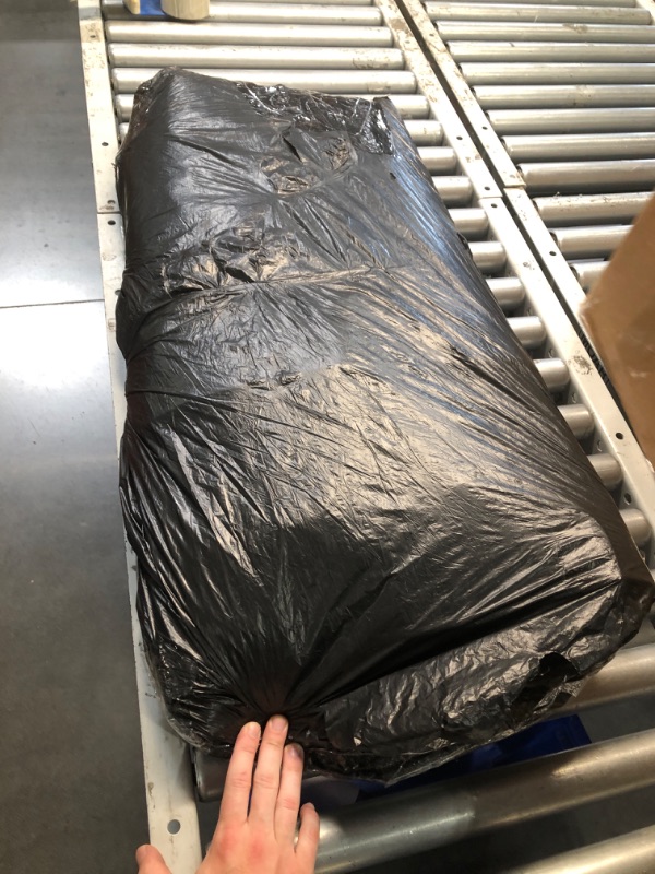 Photo 3 of (READ FULL POST) Black Tarps Heavy Duty Waterproof 20x20, 12 Mil Thick, High Durability, Rip and Tear Resistant with Metal Grommets Every 20 Inches 20 Ft x 20 Ft Black 1