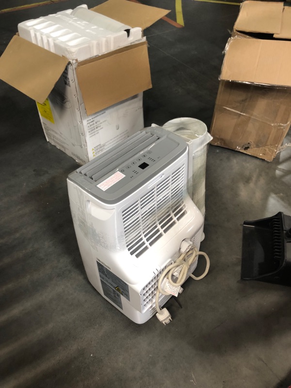 Photo 4 of ***USED - MAJOR DAMAGE - SEE COMMENTS***
3-in-1 Portable Air Conditioner with Built-in Dehumidifier Function,Fan Mode, Remote Control, Complete Window Mount Exhaust Kit 8,000 BTU