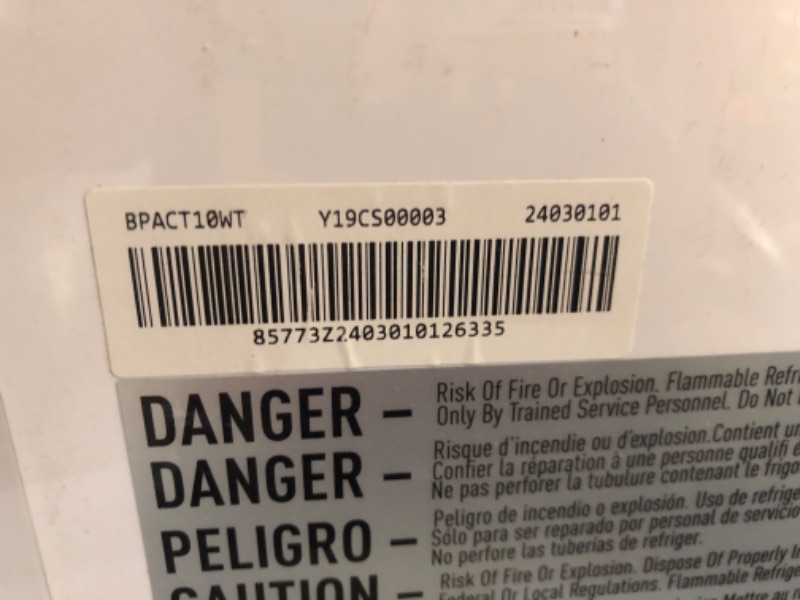 Photo 7 of ***USED - MAJOR DAMAGE - SEE COMMENTS***
3-in-1 Portable Air Conditioner with Built-in Dehumidifier Function,Fan Mode, Remote Control, Complete Window Mount Exhaust Kit 8,000 BTU