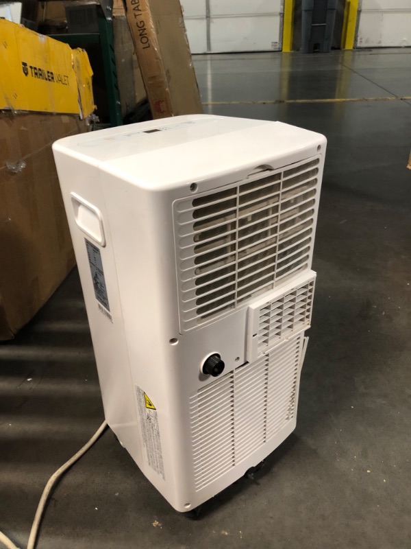 Photo 5 of ***SEE NOTES*** 5,000 BTU 115-Volt Portable Air Conditioner for 150 sq. ft. Rooms with Dehumidifier and Remote in White